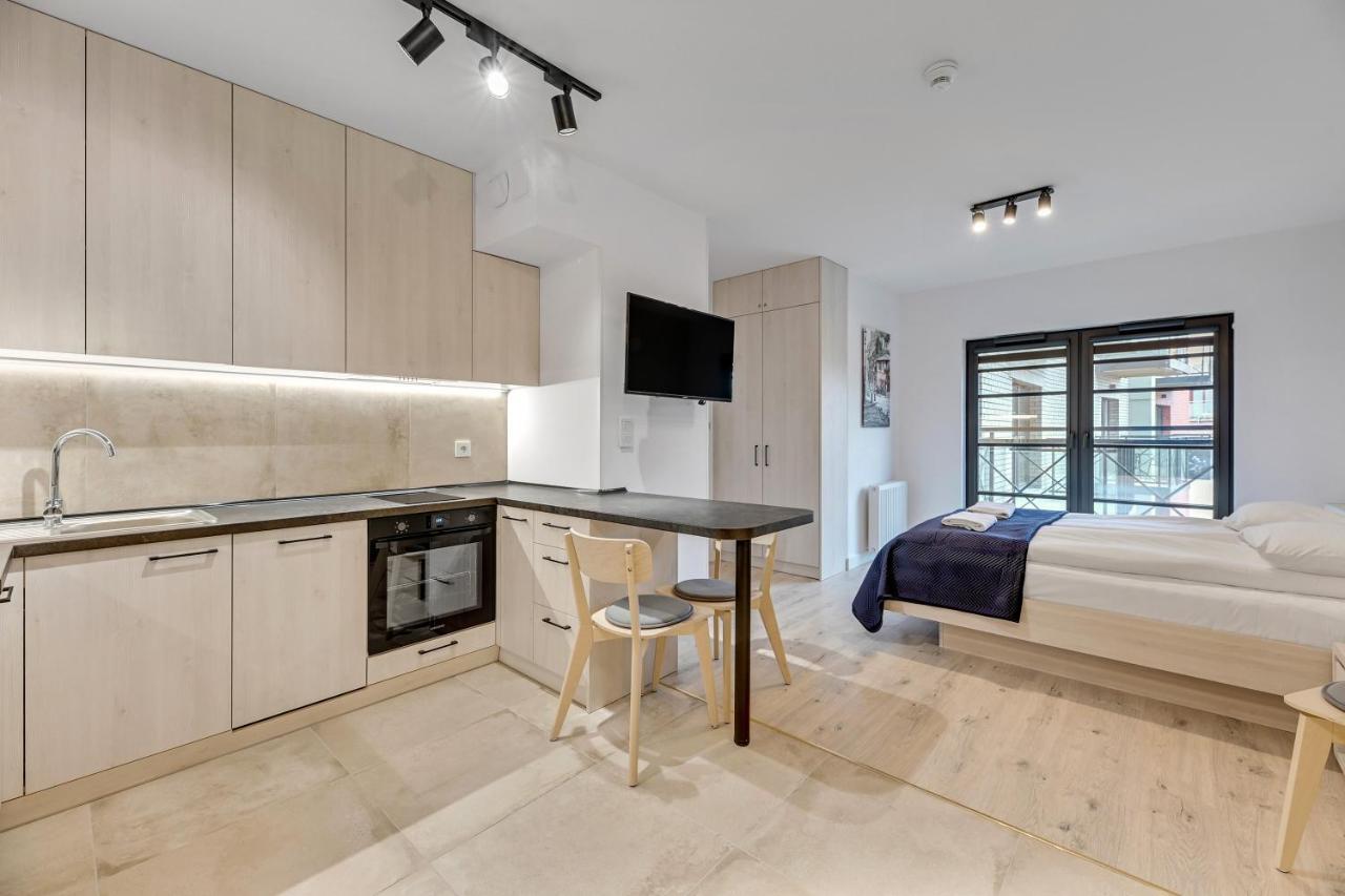 Dwie Motlawy Apartments Old Town กดัญสก์ ภายนอก รูปภาพ